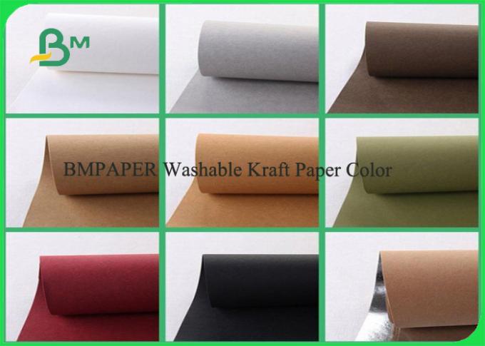 Rose Gold & Silver & Blue & Black Kraft Paper Durable Washable 150cm * 100m