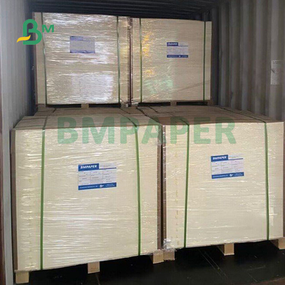 61 x 86cm Beyazlanmış 500gm 600gm Kozmetik Kutuları için Selüloz Karton Yaprak