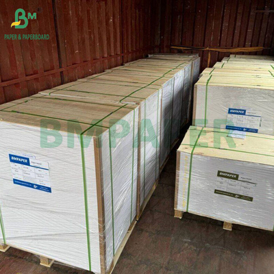 40gm Yüksek Beyaz Kaplamalı Ahşapsız Ofset Kağıt Kitap Ekleri için 640 x 900mm