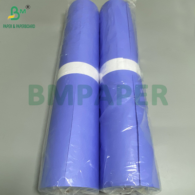 CAD Plotter Rolls Tek Yanlı Baskı Mavi Kağıt A1 Boyutu 24 &quot;X 50m 2' çekirdek