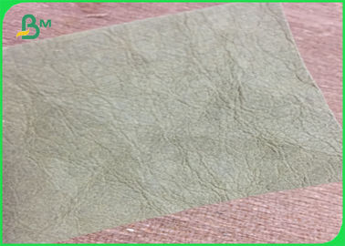 Çanta için kahverengi yıkanabilir Kraft Liner kağıt / kumaş Kraft kağıt yaprak