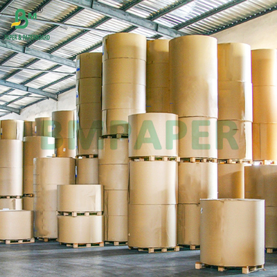 130g 160gm Çevre dostu Doğal Kraft Şekerlemesi Kağıdı Alışveriş Çantası 70cm