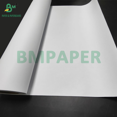 200gm kaplı Bond mürekkep püskürtücü kağıdı 36' x 300ft 2' Core Wide Format