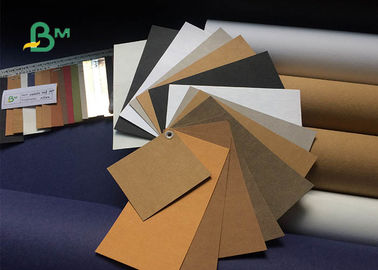 DIY Renkli Yıkanabilir Kraft Kağıt Kumaş 150 cm X 110 Yard Yüzey Pürüzsüzlüğü