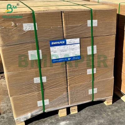 OEM baskı 28g saman sarma kağıdı kırma rulo 44mm gıda sınıfı renkli kraft kağıdı