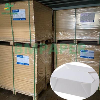270gm Parlak 15gm PE kaplı öğle yemeği kağıdı yağ geçirmez ve su geçirmez levha