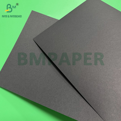 400 gm 450 gm Siyah Kağıt İki taraflı Derin Siyah Sayfalar 610x860mm