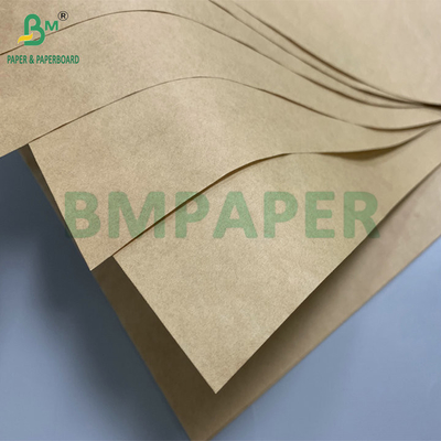 50gm 60gm Kahverengi Kraft Kağıdı Gıda Paketleri ve Kağıt Torbaları İçin