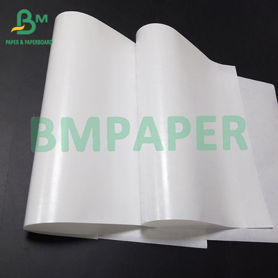 30GSM 50GSM 15PE Parlak Ceketli Beyaz Kraft Kağıdı Gıda Paket Çantası