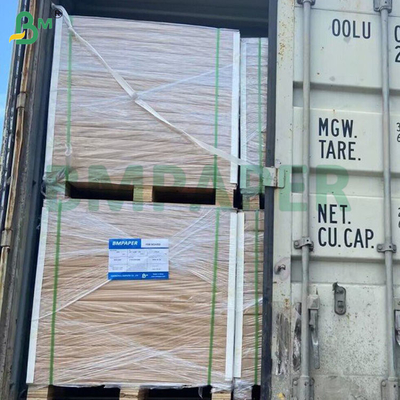 120gsm - 400gsm Çift Taraflı Parlak Kırmızı Karton, Üst Düzey Ambalaj İçin