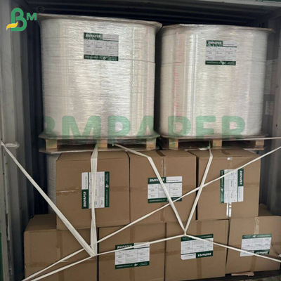24gm 28gm İçecekler Endüstrisi için saman sargı kağıdı 29MM 33MM Yüksek Güç