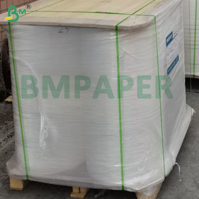 Yazdırılabilir Biyolojik Olarak Bozunur Geri Dönüştürülebilir 28gsm Beyaz Gıda - Sınıfı Pipet Sarma Kağıdı Kürdan Ambalajı İçin