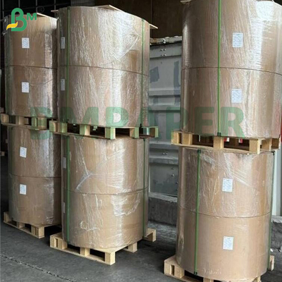 Hediye Paketleme Alışveriş Çantaları İçin 80gsm Pürüzsüz Mat İyi Katlanan Siyah Kraft Kağıdı