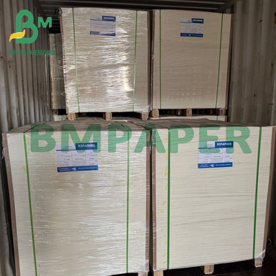 Hediye Çantası İçin 370 x 500mm Pürüzsüz Yüzeyli Ağartılmış PE Kaplamalı Kağıt