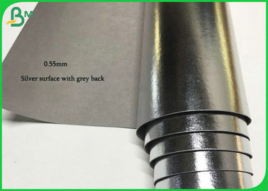 0.55mm 0.7mm Kalın Yırtılmaz Gümüş Yüzey Kumaş Rulo Yıkanabilir Kraft Kağıt