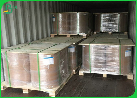 % 100 Doğal Selüloz Malzemeli 300GSM FSC SGS Beyaz Parlak Sanat Kağıt Makarası