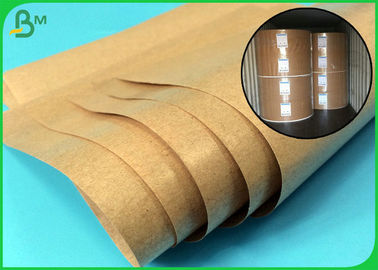 Yağlı ve Yüksek Sıcaklığa Dayanıklı PE Kaplamalı Kahverengi Kraft Kağıdı