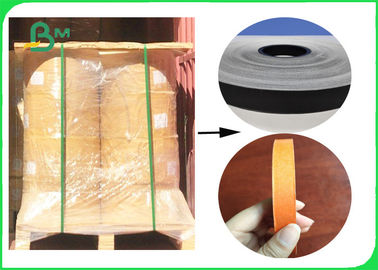 60gr Tam Boyama Siyah &amp;amp; Turuncu Straw Paper Normal 15mm Karşıtı - Su% 100 Güvenli