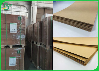 Ambalaj Kutusu Malzemesi İçin 300g 350g FSC Kahverengi Renkli Karton Kağıt Levha