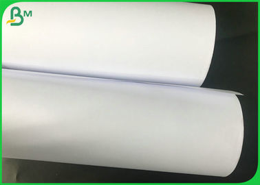 Giysi Çizimi için Geniş Format 50g 60g 70g Beyaz Konfeksiyon Plotter Kağıt Rulosu