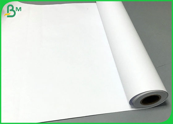 160cm / 180cm Genişlik ile Beyaz Rollo Konfeksiyon Plotter Kağıdı 50gsm 60gsm