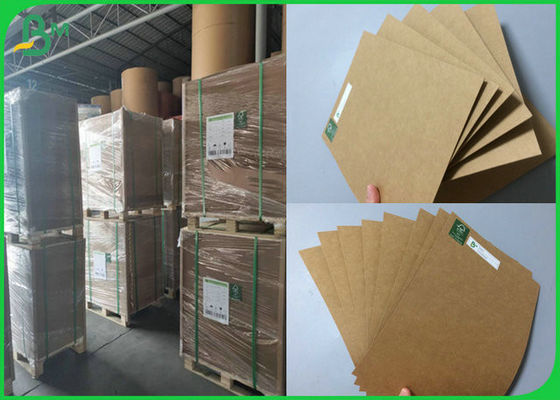 SGS Sertifikası Onaylı Kahverengi Kraft Liner 300g 350g Paket servis kutusu için