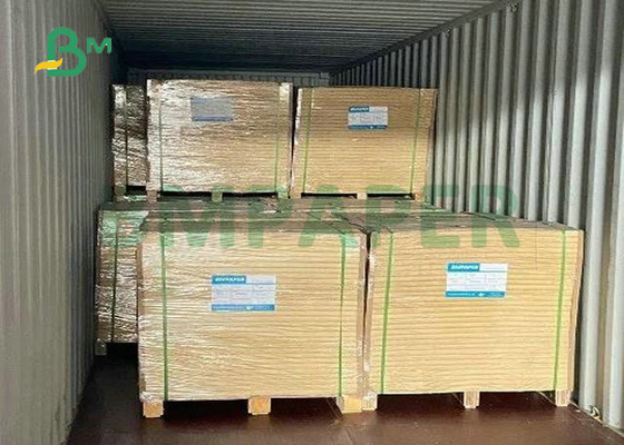 1.2mm 1.5mm 1.8mm Claycoated Board Beyaz 2 Taraflı 950 x 1300mm Hediye Karton için
