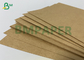 350gsm Gıda Kraft Kağıt Kartı Yemek kutusu ambalajı için Saf Odun Hamuru