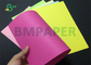 Yeşil Pembe 180Gram 210Gram Bristol Renkli Hafif Kaplamasız Baskı İçin Kağıt