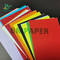 Kırmızı Renkli Kaplanmamış Bristol Kağıdı 70gsm - 250gsm Çok Renkli Özelleştirme Malzemeleri