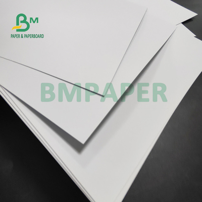 Kartpostallar için 70 # 90 # Beyaz Kaplanmamış Kağıt Kapak 25 x 38 inç Ofset Baskı