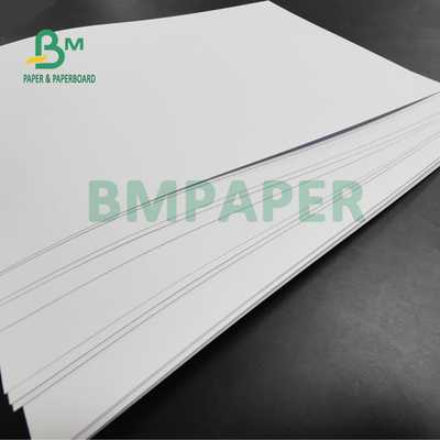 Kartpostallar için 70 # 90 # Beyaz Kaplanmamış Kağıt Kapak 25 x 38 inç Ofset Baskı