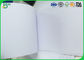 Süper Beyaz Kaplanmamış Woodfree Kağıt 80gsm 75gsm 70gsm Boyut Özelleştirilmiş