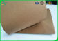 Kahverengi Kraft Liner Kağıt Kurulu 80gsm - Çimento Torba Kağıdı İçin 350gsm Gerilme Direnci