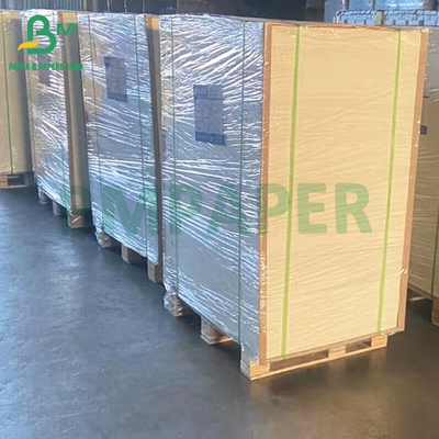 Üretim hattınız için 114 lb geri dönüştürülebilir GC1 Fildişi Karton Kağıdı