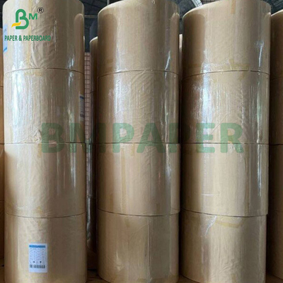 35gm 40gm Yüksek sıcaklığa dayanıklı Beyaz Yağ geçirmez Kağıt Jumbo Rolls Pişirme ve Pişirme İçin