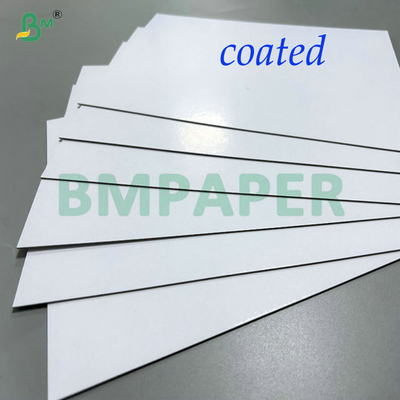 1.2mm 1.5mm 2 Yan Kaplı Beyaz Laminat Karton Kozmetik Paketleme Kutuları 70x100cm