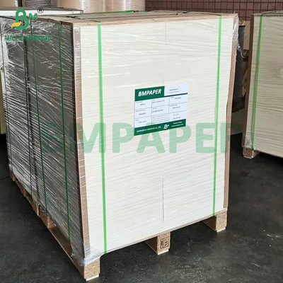 0.7mm 0.9mm Bira Yatakları için Beyaz Kaplamamış Pulp Tahtaları Hızlı Absorbe