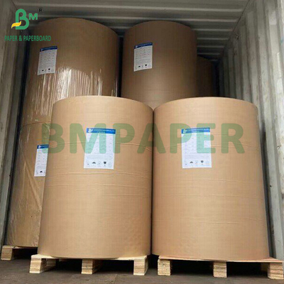 75grs 80grs Kahverengi Yarı Genişletilebilir Çimento Çuvalı Kraft Kağıt 1020mm 1120mm