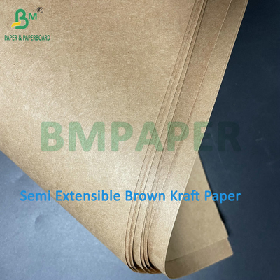 75grs 80grs Kahverengi Yarı Genişletilebilir Çimento Çuvalı Kraft Kağıt 1020mm 1120mm