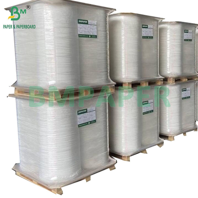 24 gram 32 mm Gıda sınıfı parçalanabilir beyaz saman ambalaj kağıdı.