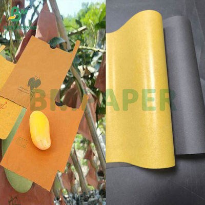 54g 56g Tek veya Çift Katmanlı Mango Meyve Büyüme Koruma Kapak Çantası Kağıdı