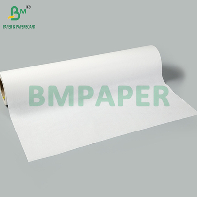 35GSM 40GSM MG Hızlı yemek torbaları için beyaz kraft kağıdı 715mm İyi sertlik