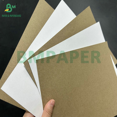 140 gram 170 gram hediye paketi için beyaz kaplı kraft arka kağıt Kutusu 70 x 100cm