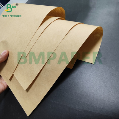 75 gram 80 gram Virgin Kahverengi Kraft Kağıt Çimento Torbaları Yüksek Genişletilebilir 90cm