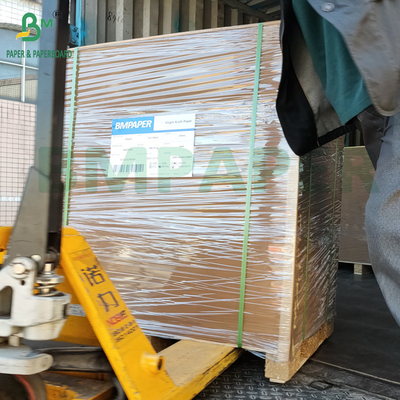 Doğal Yüksek Gözenekli Çuval Kağıdı 70 ila 90 Gsm Yüksek Baskı Gücü Kraft Kağıdı
