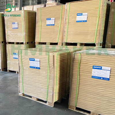 Doğal Yüksek Gözenekli Çuval Kağıdı 70 ila 90 Gsm Yüksek Baskı Gücü Kraft Kağıdı