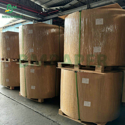 Alışveriş çantası için 120 gr 150 gr Güçlü Beyaz Beyaz Kraft Kağıdı 787mm 1092mm