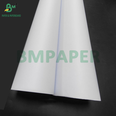 200gm kaplı Bond mürekkep püskürtücü kağıdı 36' x 300ft 2' Core Wide Format