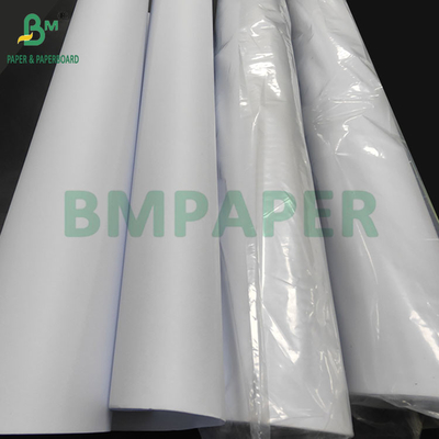 200gm kaplı Bond mürekkep püskürtücü kağıdı 36' x 300ft 2' Core Wide Format